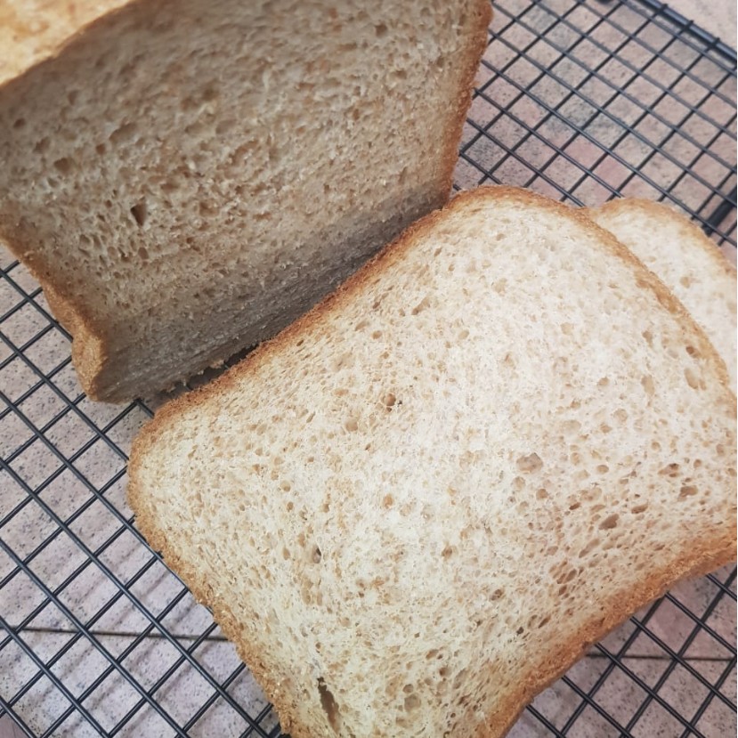 Jual Wholemeal flour 500 gram repack / brown bread premix gandum halus