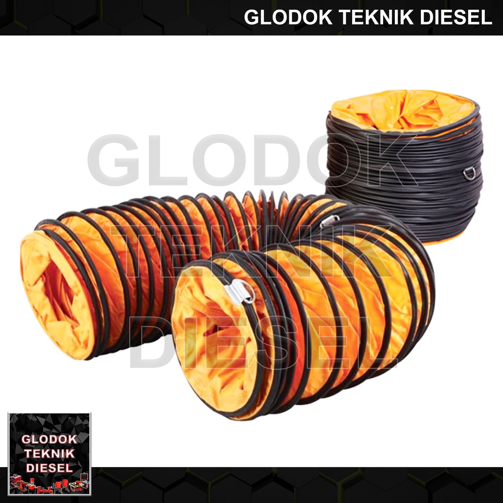 Jual Selang Fleksibel Kipas Angin Blower Flexible Duct 14 Inch X 5