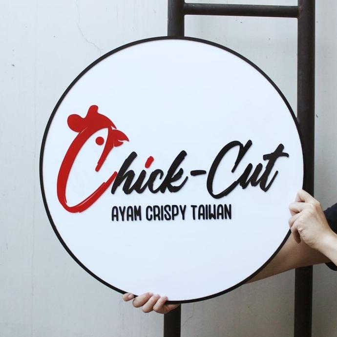 Jual Custom Logo Signage Acrylic Cm Bisa Custom Logo Sign Shopee Indonesia