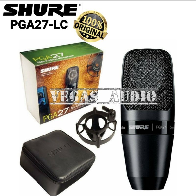 Jual SHURE PGA27LC MICROPHONE CONDENSER ORIGINAL Shopee Indonesia