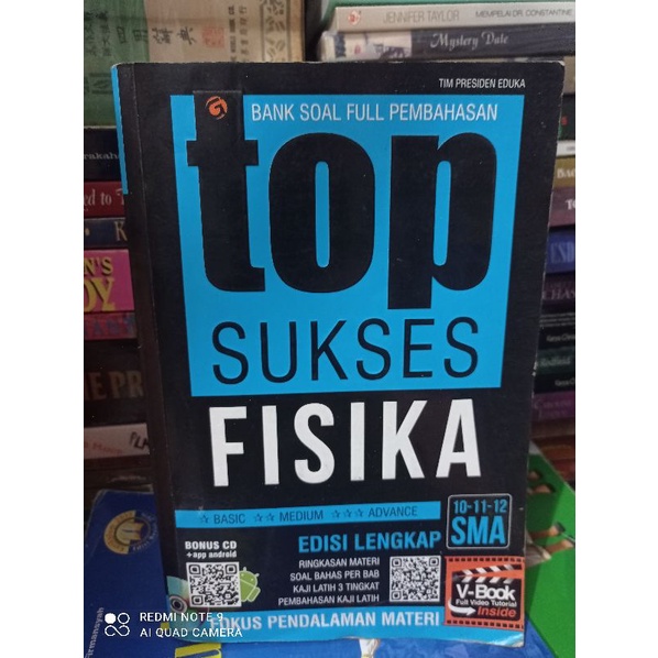 Jual Buku Bekas Bank Soal Full Pembahasan TOP SUKSES FISIKA Edisi ...