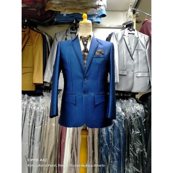 Jual jas Navy jas setelan jas pengantin jas blue jas wedding jas pesta ...