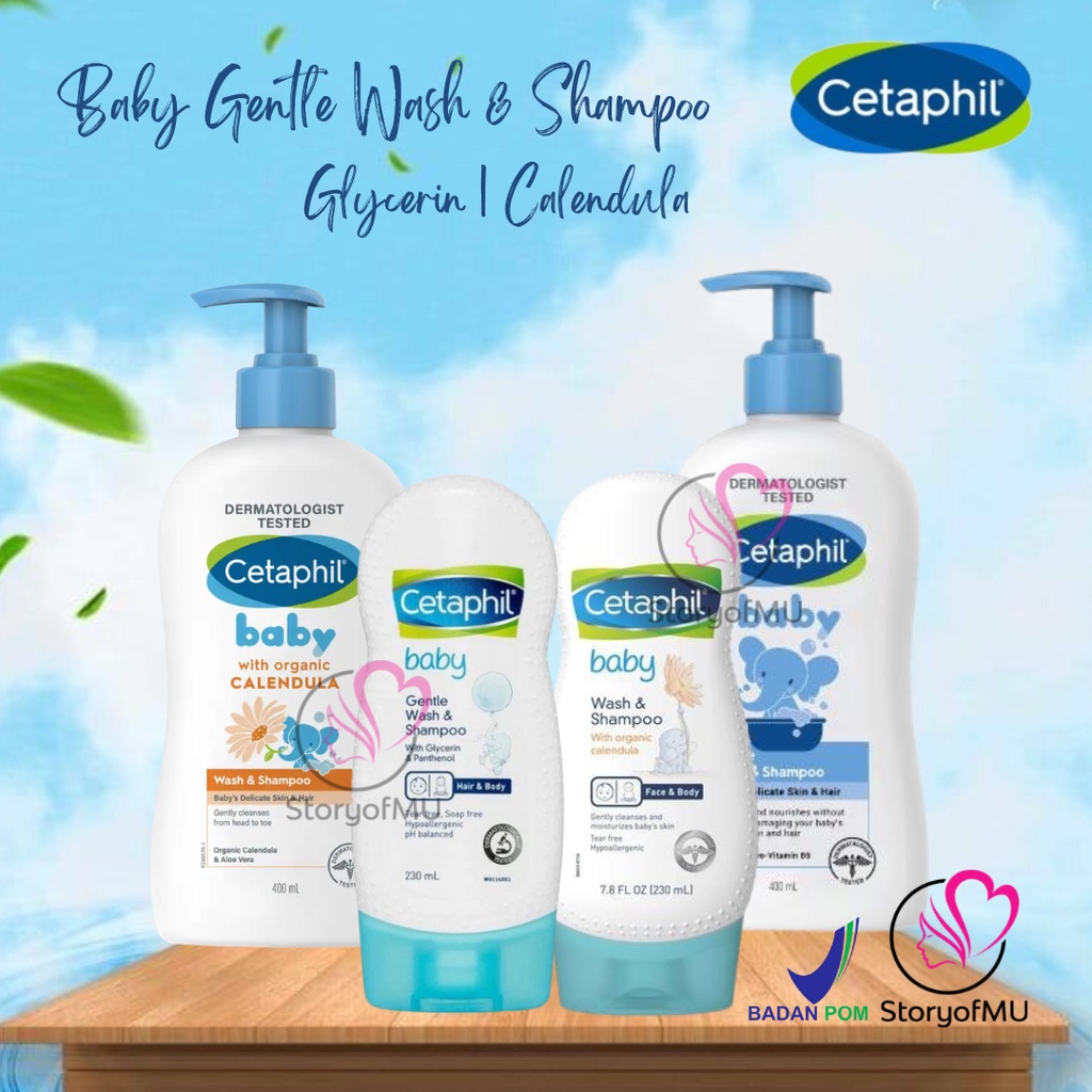 Jual CETAPHIL Baby Gentle Wash & Shampoo with Glycerin & Panthenol