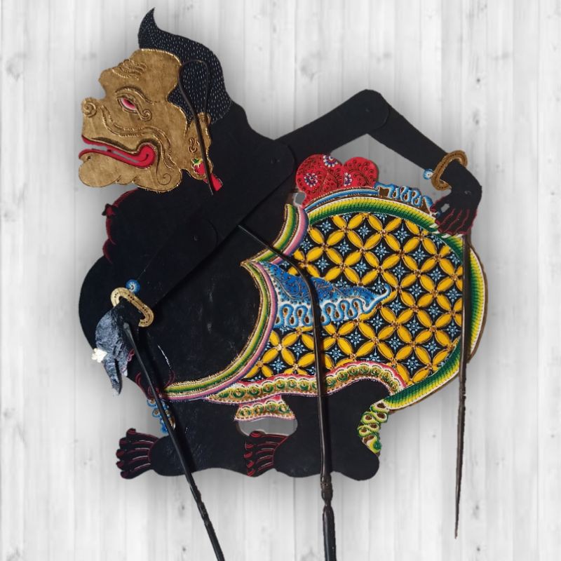 Jual Wayang Kulit Semar Gareng Petruk Bagong (Punakawan) Satuan Asli