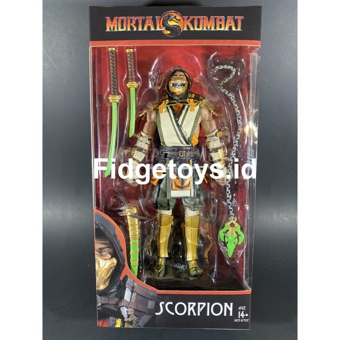 Jual McFarlane Toys Mortal Kombat Scorpion Limited Edition Act Figure ...