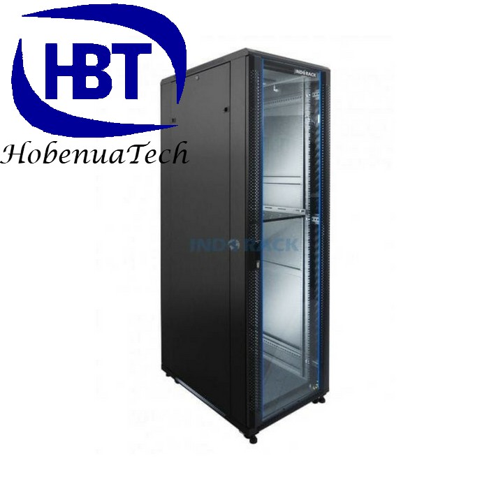 Jual IndoRack IR9042G 42U depth 900mm Glass Door Rackserver | Shopee ...