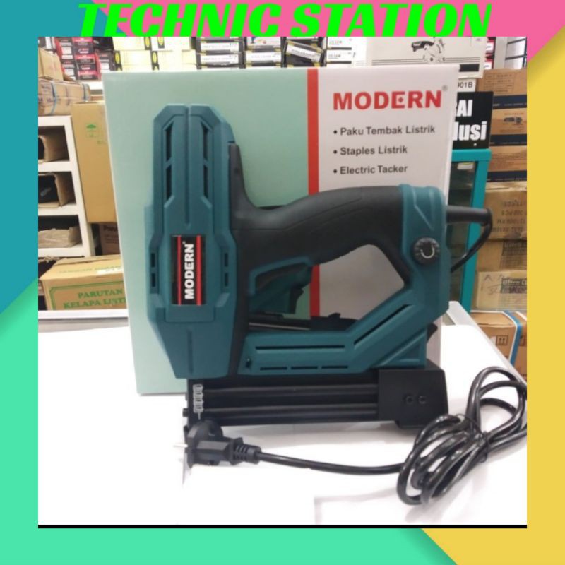 Jual Original!!!MODERN M30-FU Mesin Paku Tembak Elektrik Nailer Machine ...