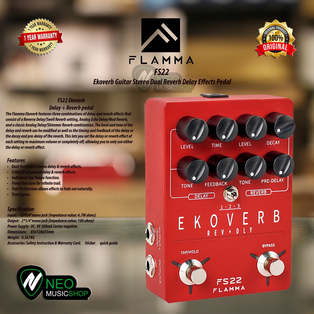 Donner 電源＋FLAMMA EKOVERB