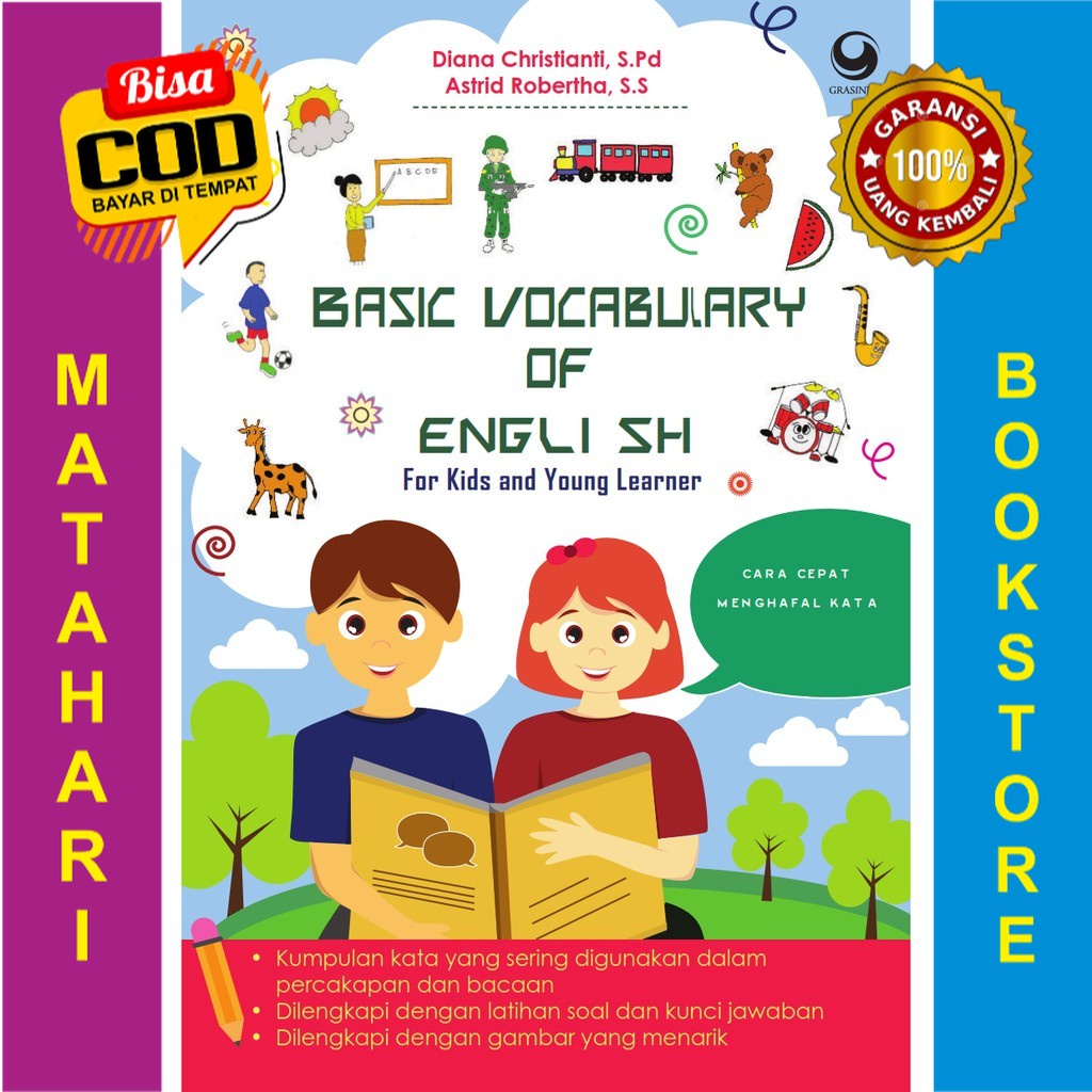 Jual Buku Basic Vocabulary Of English | Diana Christianti | Shopee ...