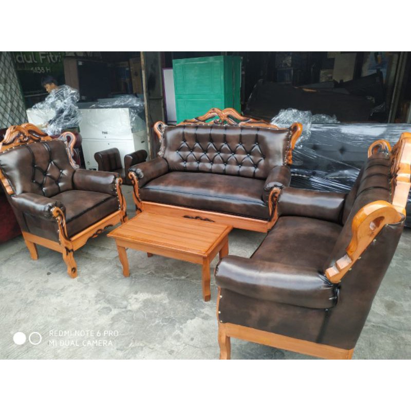Jual Sofa grandong 321 meja/sofa/sofa kursi/sofa mewah/sofa murah Shopee Indonesia