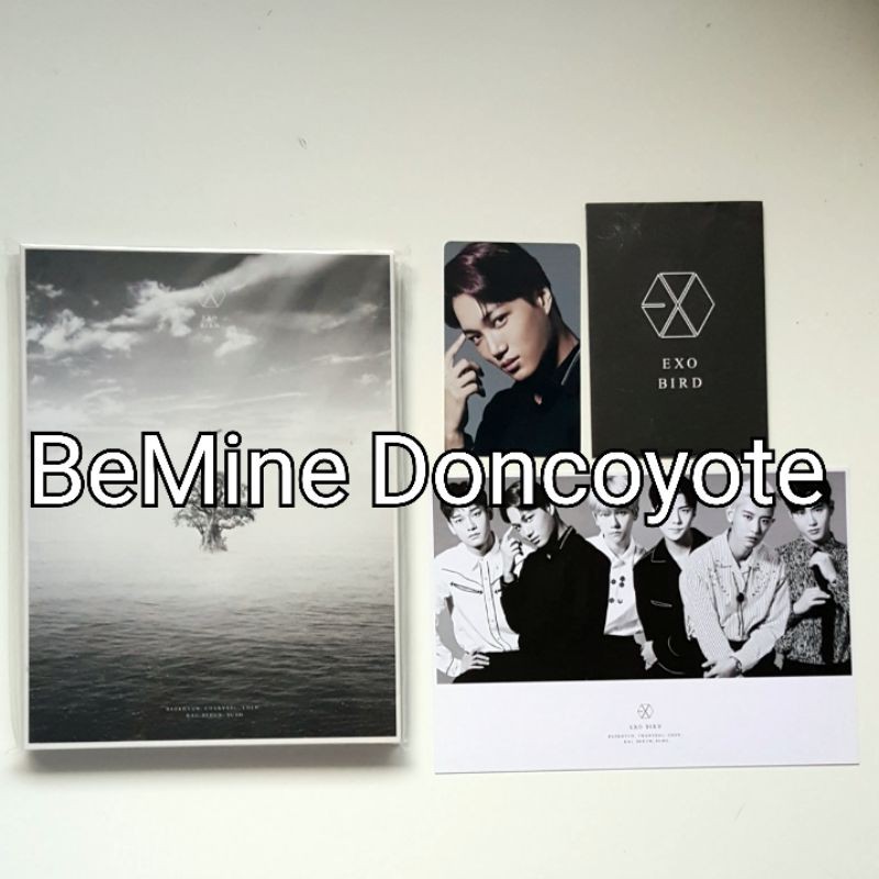 EXO BIRD ALBUM CD DVD BLURAY KAI PHOTOCARD CHANYEOL D.O KYUNGSOO BAEKHYUN  SEHUN XIUMIN SUHO CHEN