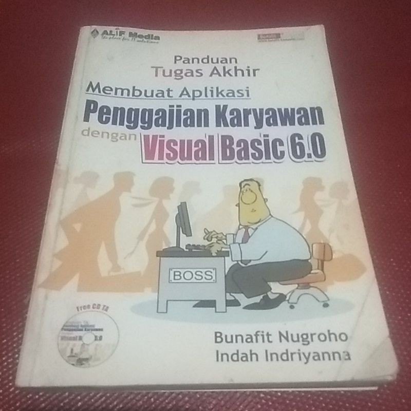 Jual Buku Panduan Tugas Akhir Membuat Aplikasi Penggajian Karyawan Dengan Visual Basic 60 2219