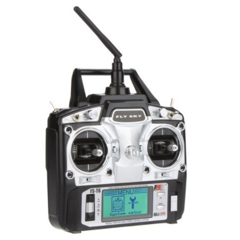 Jual Flysky FS T6 6CH 6 Channel 2.4GHz Remote Control Transmitter FS-T6 ...