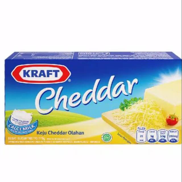 Jual Kraft Cheddar 165gr | Shopee Indonesia