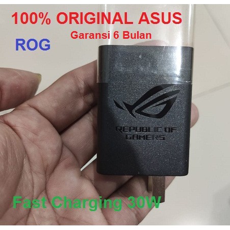 Jual Asus Adaptor Charger ROG 30W Fast Charging Original US Plug Tanpa ...