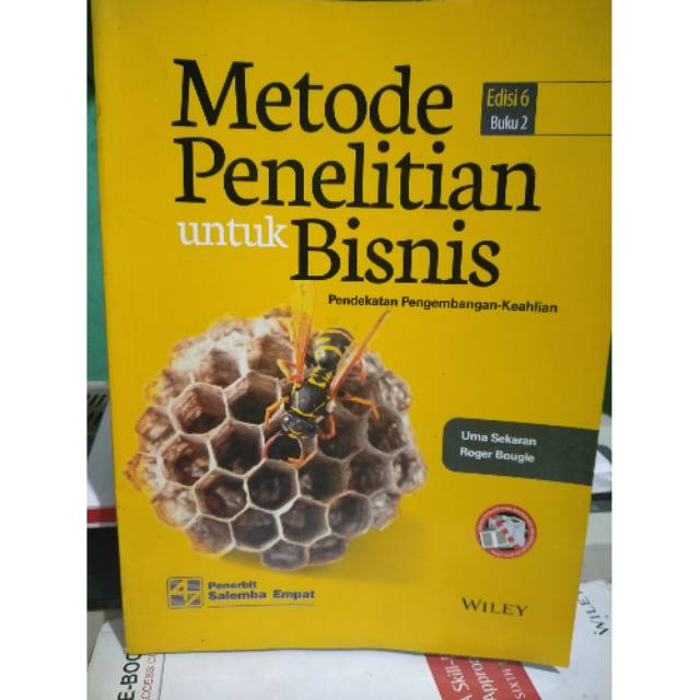 Jual Metode Penelitian Untuk Bisnis edisi 6 Buku 2 | Shopee Indonesia