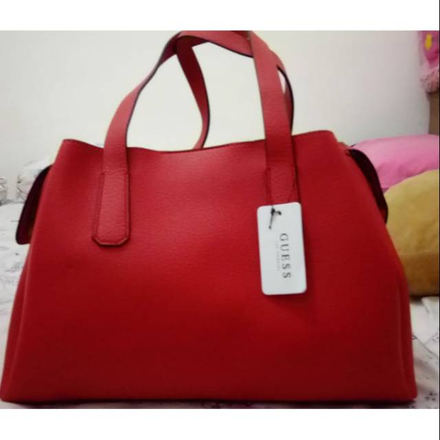 Jual GUESS TRUDY GIRLFRIEND SATCHEL Original Shopee Indonesia