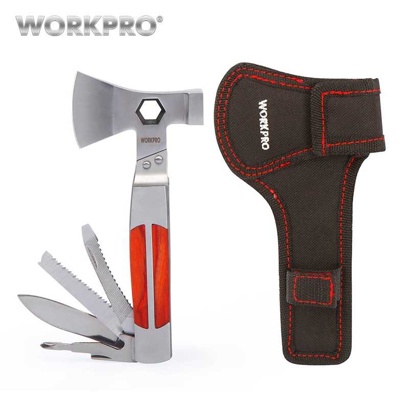 Jual WORKPRO Palu Tang EDC Multifungsi Heavy Duty Pocket Axe - 2DRS01SV ...