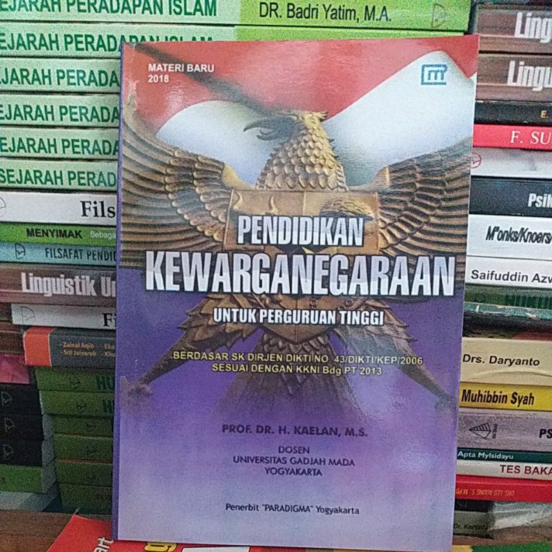 Jual Pendidikan Kewarganegaraan(Untuk Perguruan Tinggi) | Shopee Indonesia