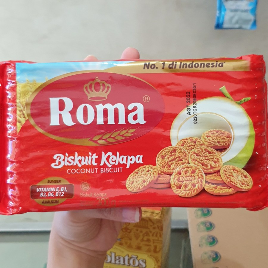 Jual Roma Biskuit Kelapa Biscuit Gr Shopee Indonesia