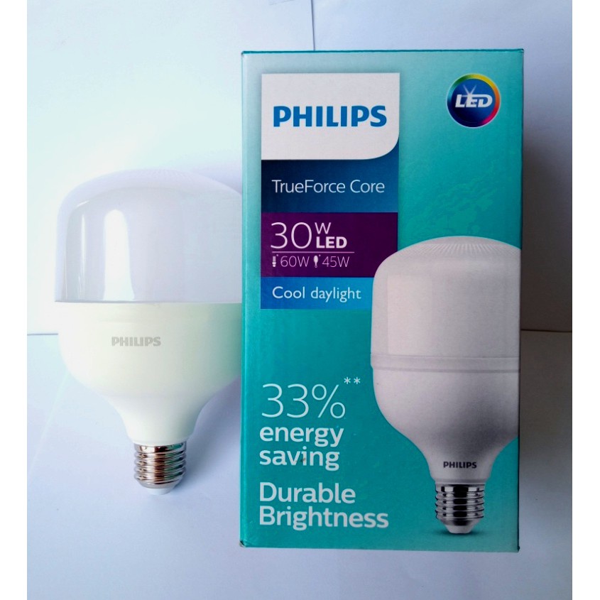 Jual Lampu Led Bulb 30W 30 Watt 30 W 30watt Putih Trueforce Capsul