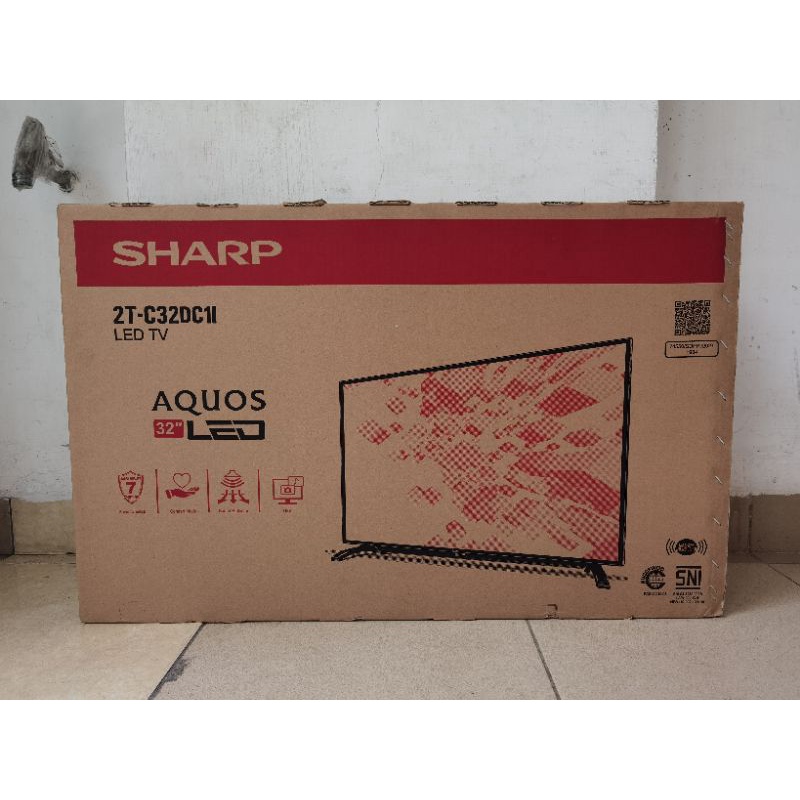 Jual TV LED SHARP 32 INCH DIGITAL TV HD TV AQUOS 2T-C32GD1i | Shopee ...