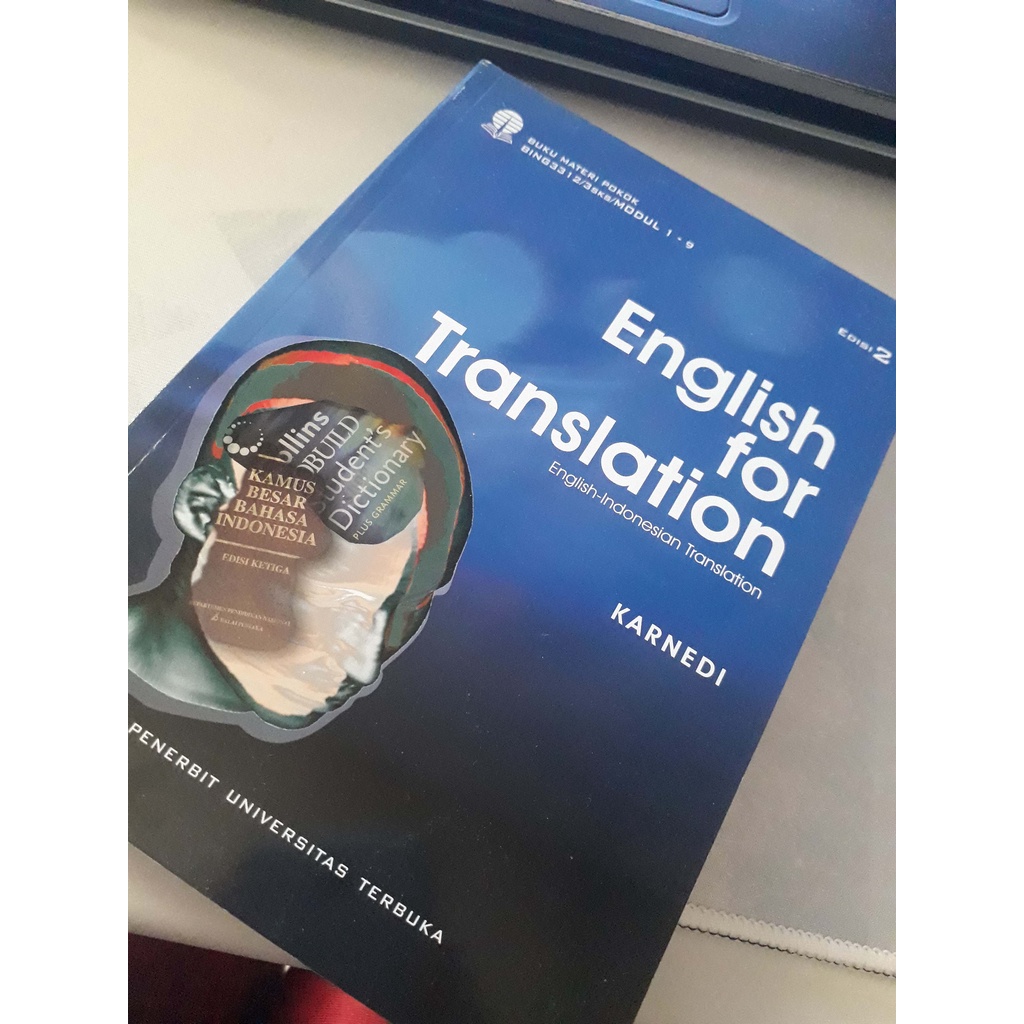 Jual Buku Modul Universitas Terbuka (BMP UT) - English for Translation ...