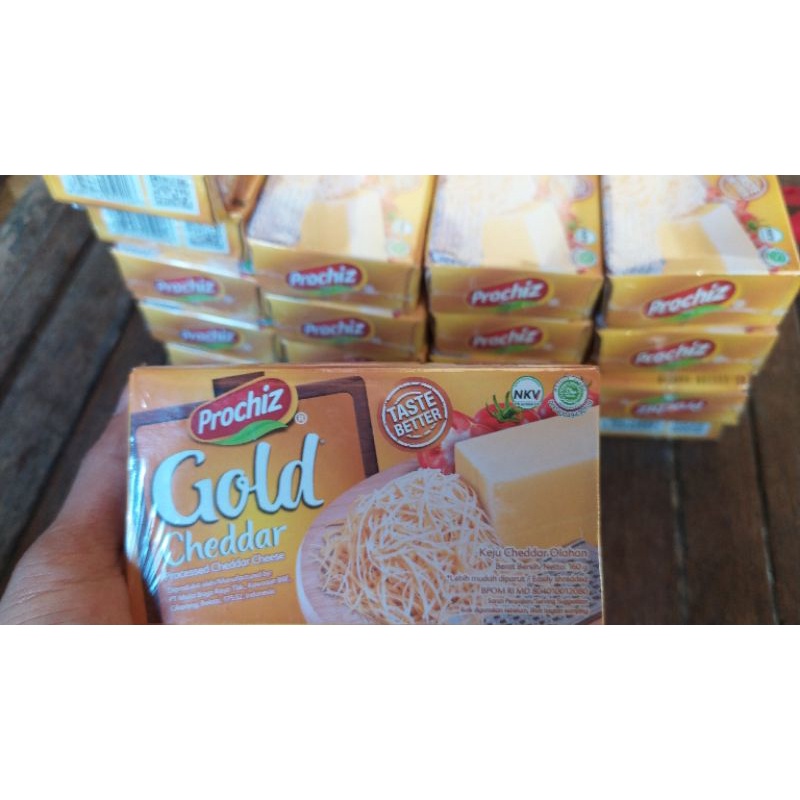 Jual Promo Keju Prochiz Gold 160 Gram | Shopee Indonesia