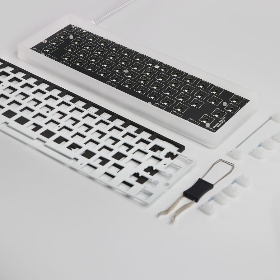 Jual Rexus Daxa M61 Barebone CNC Case Gaming Mechanical Keyboard M 61 ...