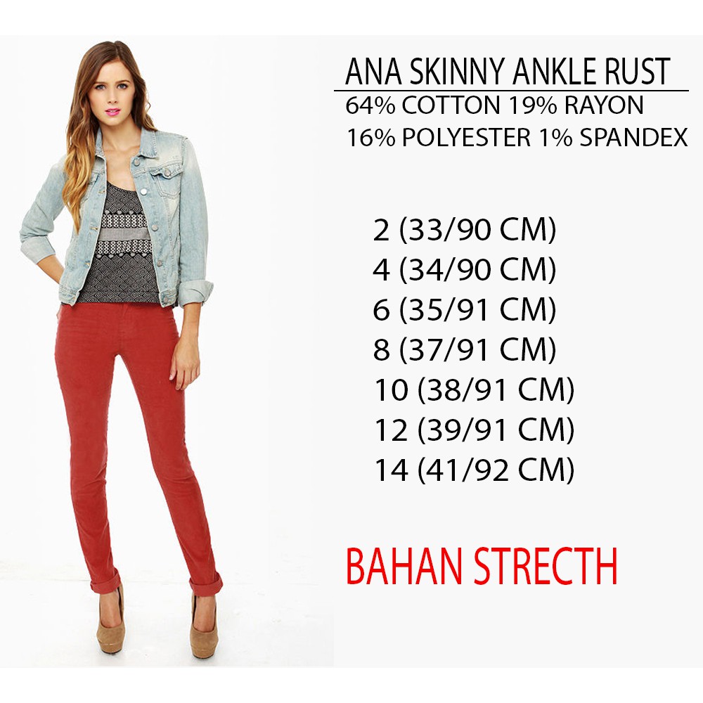 Ana jeans best sale skinny ankle