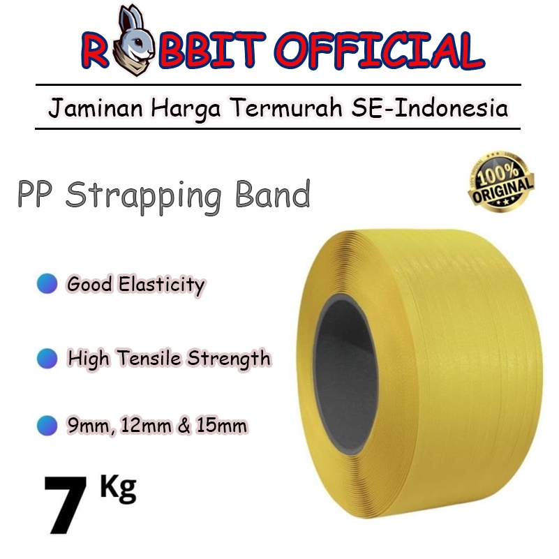 Jual Tali Strapping Band / Tali Packing / Tali Klem - 9mm, 12mm & 15mm ...