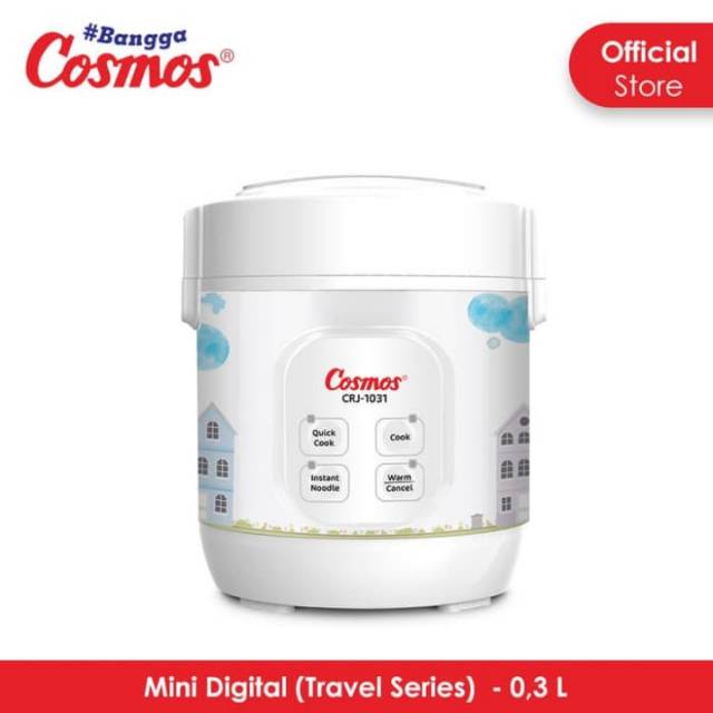 Jual COSMOS RICE COOKER 0.3 ltr CRJ 1031 / CRJ1031 magic com digital ...