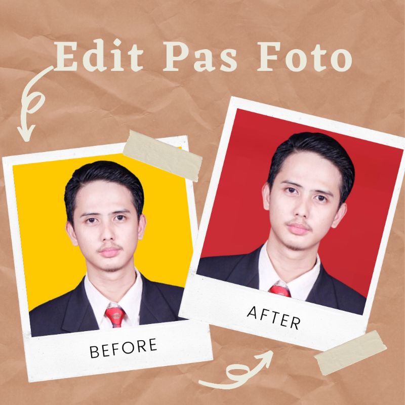 Jual Edit Pas Foto Wisuda Nikah Ganti Background Cepat Shopee