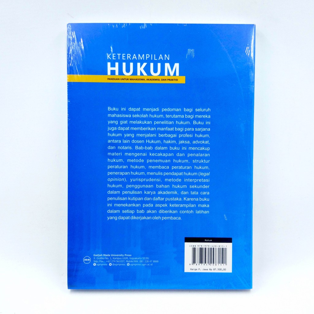 Jual Keterampilan Hukum Panduan Untuk Mahasiswa Akademisi dan Praktisi ...