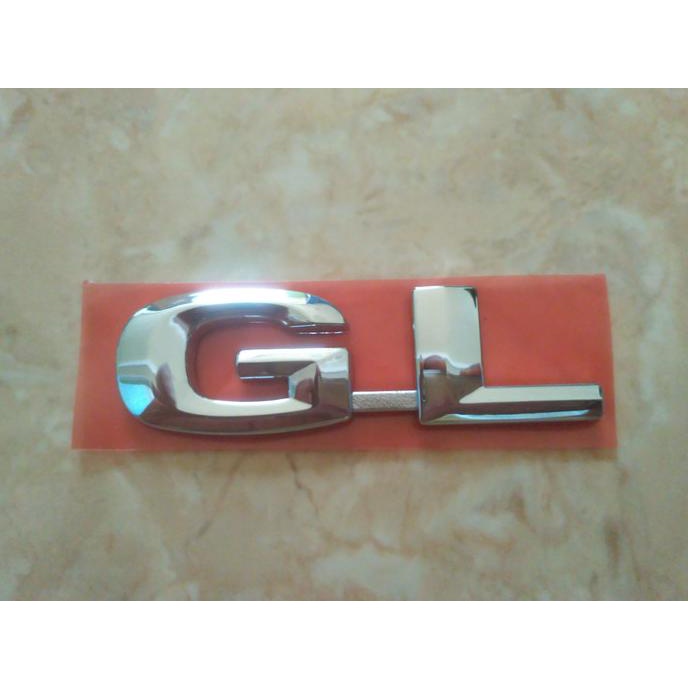 Jual New Emblem Gl Emblem Tulisan Gl Emblem Suzuki Ertiga Splash