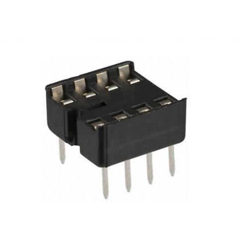 Jual Socket IC 8 PIN DIP Soket 8P Adaptor Solder Type 8pin 2.54mm 2.54 ...
