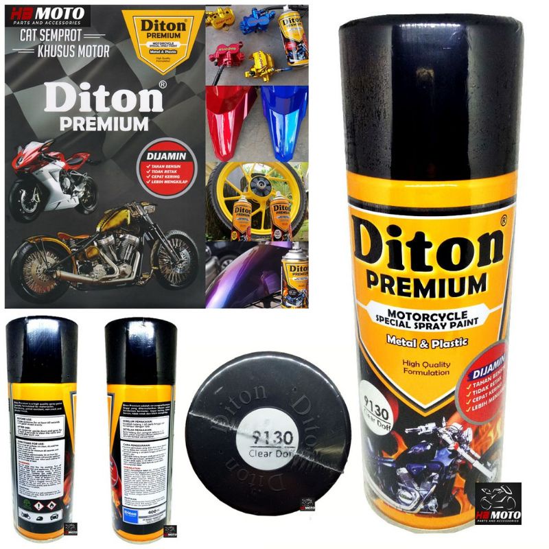 Jual DITON PREMIUM 9130 CLEAR DOFF 9129 CLEAR SEMI DOFF CAT SEMPROT ...