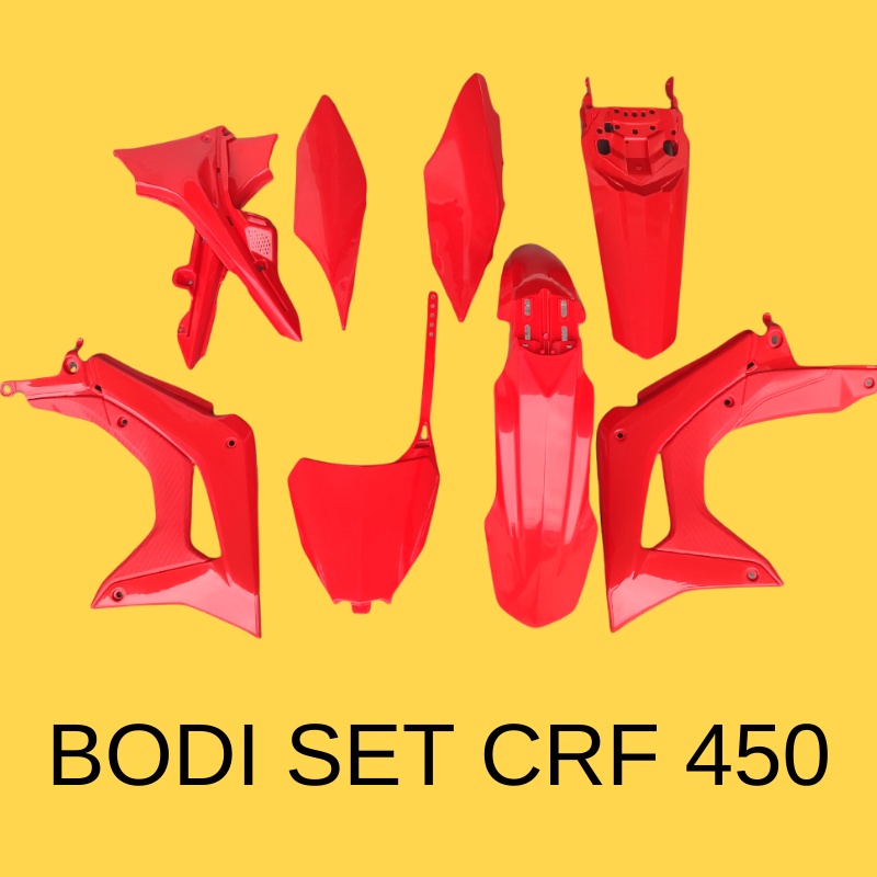 Jual BODY SET CRF 150 / BODY SET CRF SUPERMOTO / BODY SET CRF / BODY