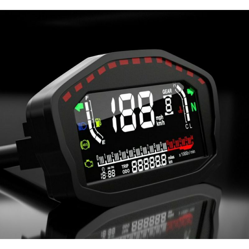 Jual speedometer digital 12v universal | Shopee Indonesia