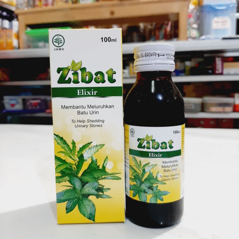 Jual [BESAR/KECIL] ZIBAT ELIXIR / MELUHKAN BATU URIN BATUGIN / KENCING ...