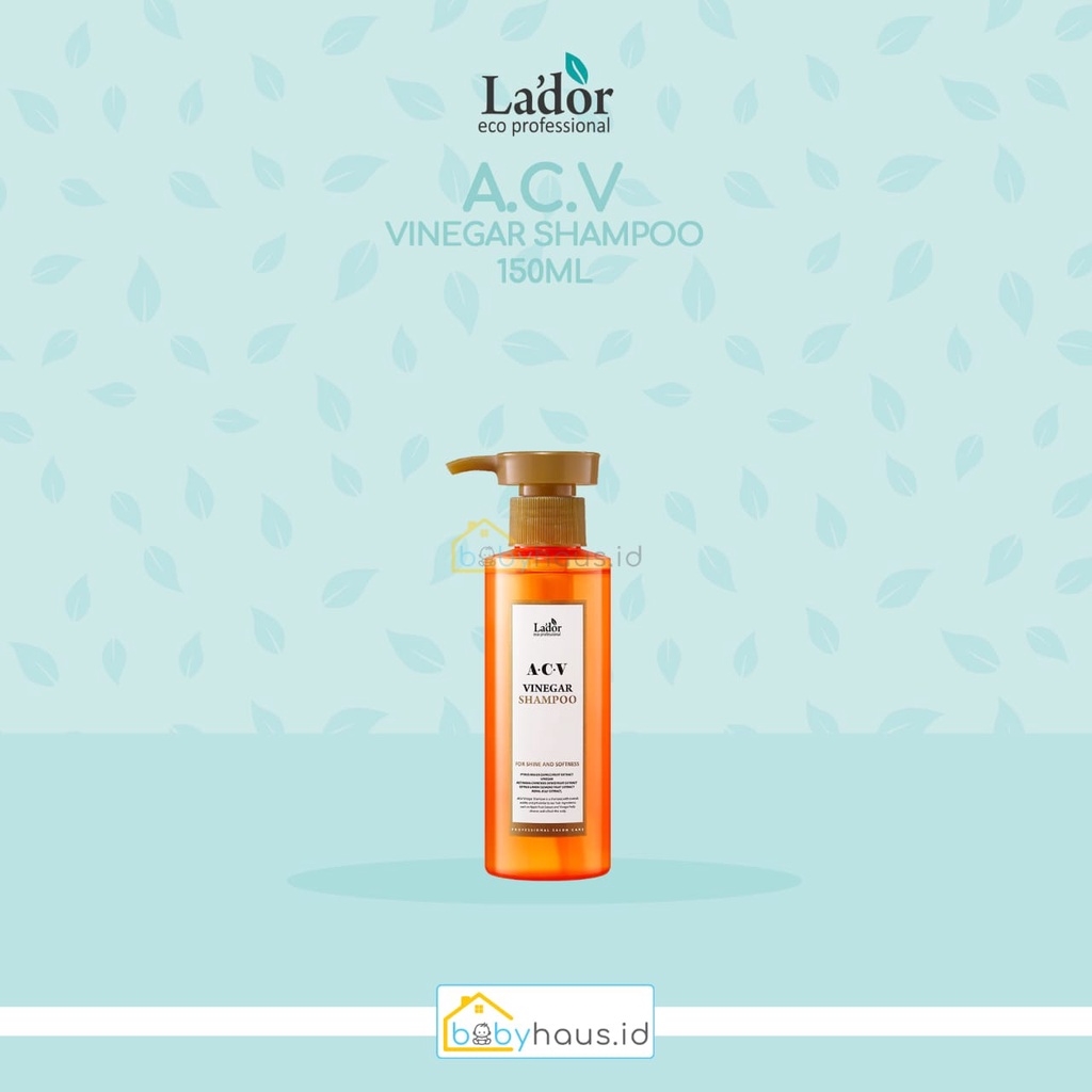 Jual LADOR ACV VINEGAR SHAMPOO 150ML Shopee Indonesia