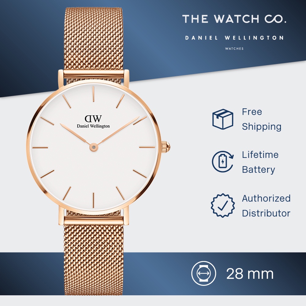 Jual Daniel Wellington Classic Petite Melrose 28mm 04.CPMW28