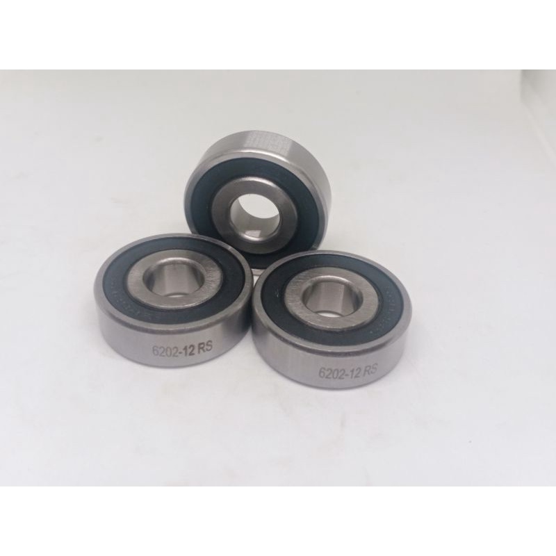 2 Cuscinetti A Sfera 6200/12-2RS In Acciaio Cromo, 12x30x9 Mm, Doppia Tenuta, Marca Uxcell - Foto 3