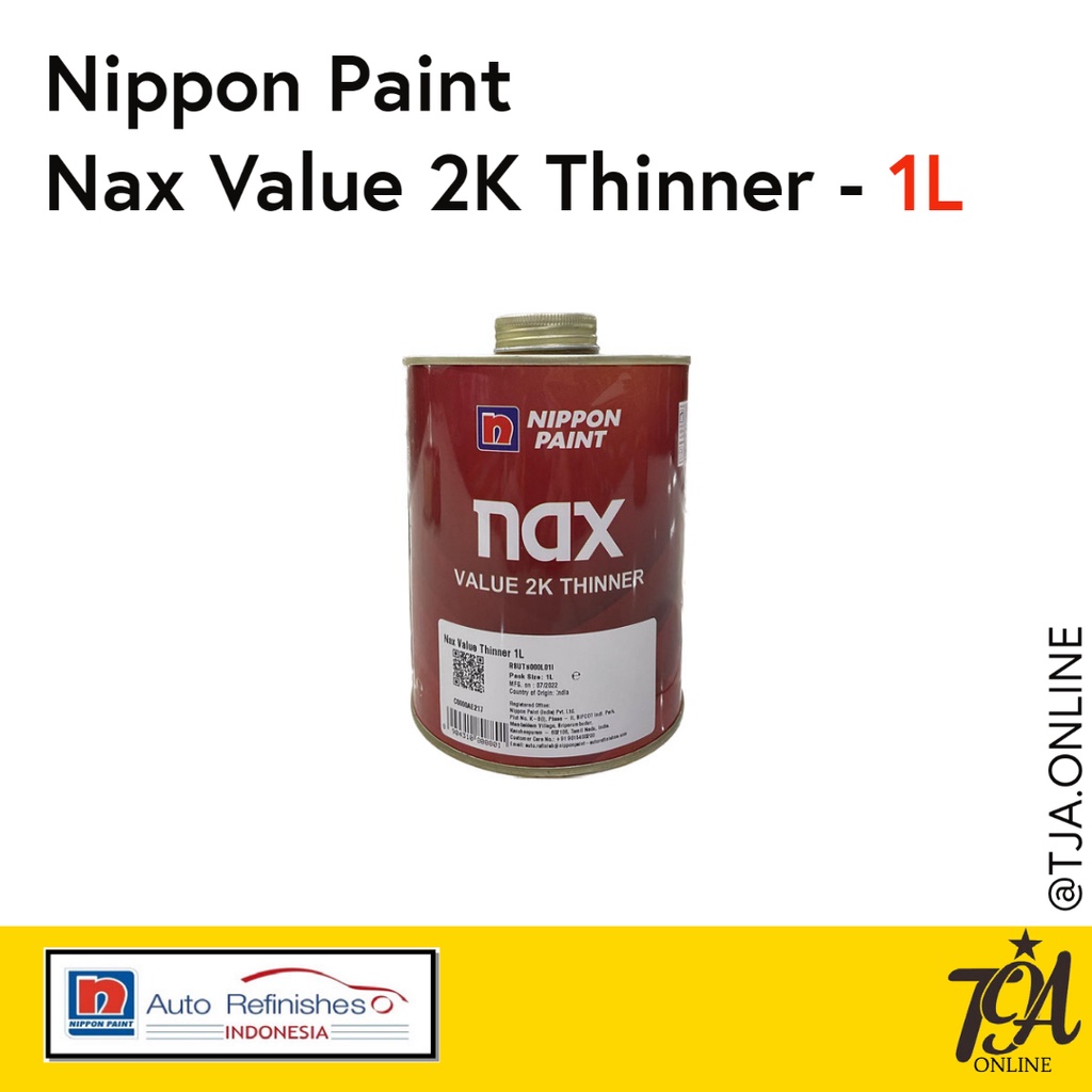 Jual Thinner PU Nax 2K Value Thinner Nippon Paint 1L Shopee Indonesia