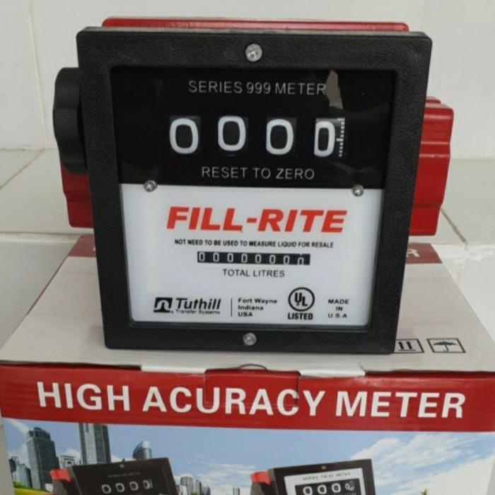 Jual Meter Flow Meter Analog FillRite Alat Ukur Solar Bbm Dan Air