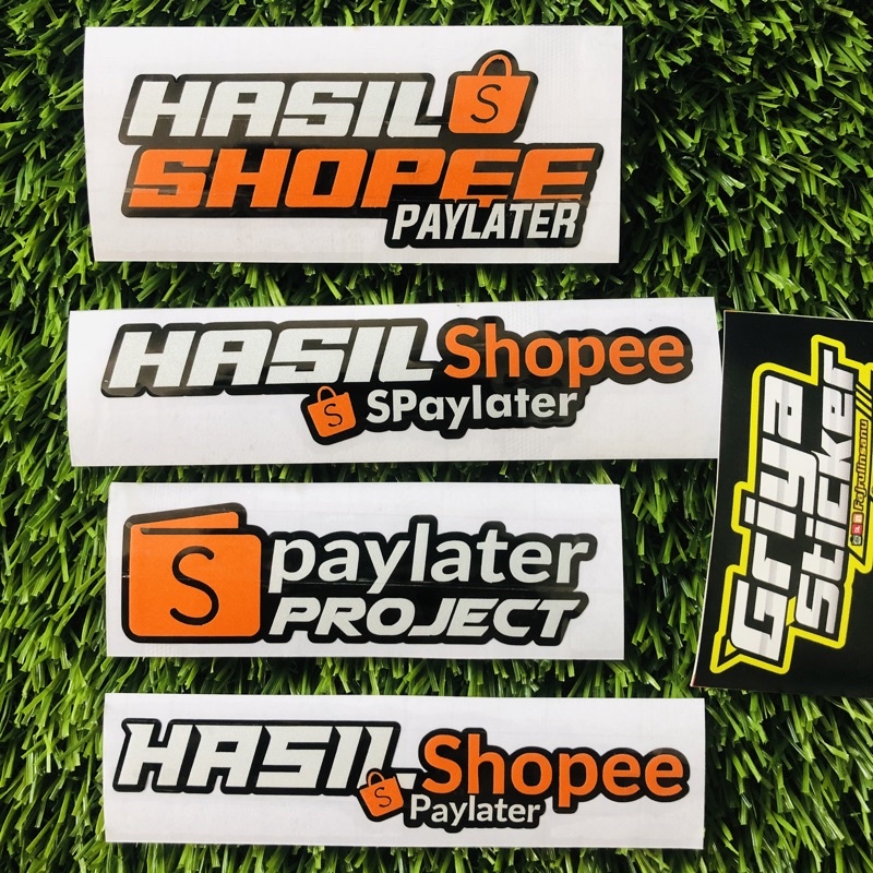 Jual Stiker Hasil Shopee Paylater Sticker Shopee Paylater Viral