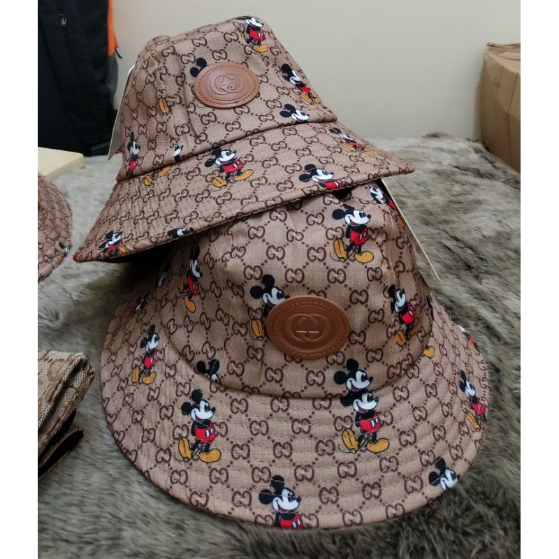 bucket hat gucci x Disney mickey mouse