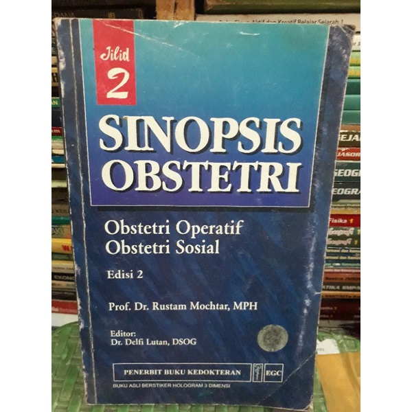 Jual Original Sinopsis Obstetri Jilid 2 Edisi 2 Shopee Indonesia