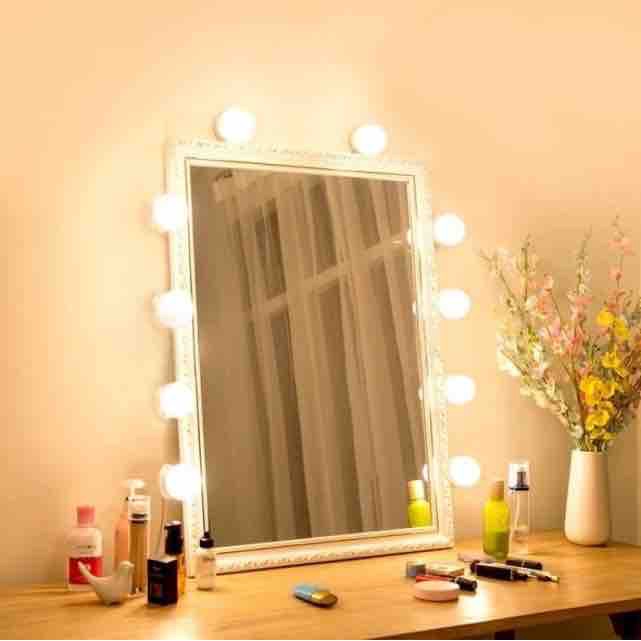 Jual Lampu Led Meja Rias Make Up / Lampu Kaca Rias Vanity Mirror Light ...