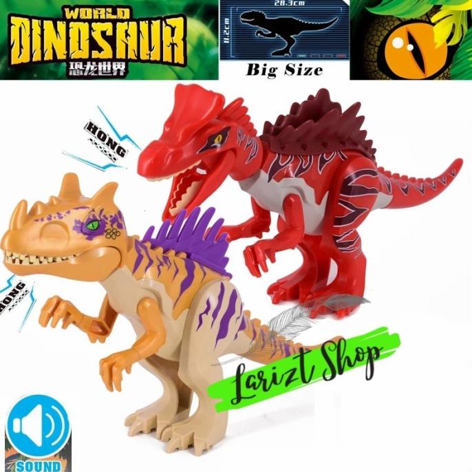 Jual Building Block Dinosaurus World Dino Allosaurus Ceratosaurus Sound